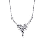 1.14 ct. Diamant Baguette Halskette