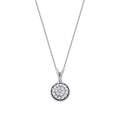0.21 ct. Diamant Rund Halskette