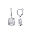 0.74 ct. Diamant Baguette Ohrringe