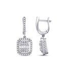 0.74 ct. Diamant Baguette Ohrringe