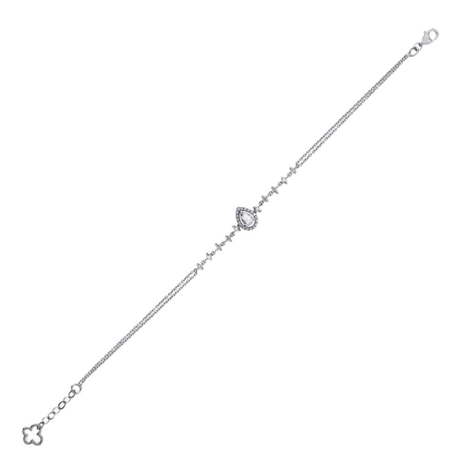0.54 ct. Diamant Tropfen Trend Armband