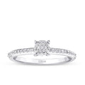 0.19 ct. Diamant Trend Solitär Verlobungsring