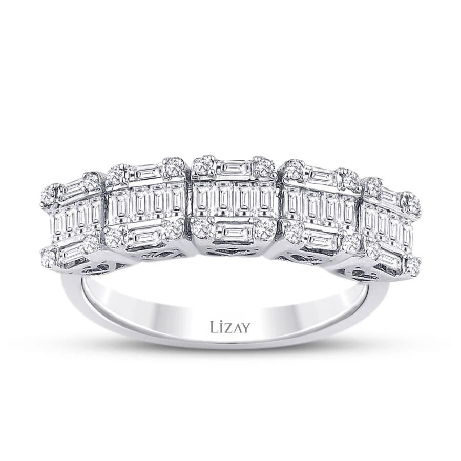 0.60 ct. Diamant Baguette Ring
