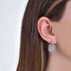 1.20 ct. Diamant Baguette Ohrringe