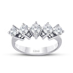 1.16 ct. Diamant Fünf-Stein Ring