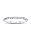 0.13 ct. Diamant Halb-Eternity Ring
