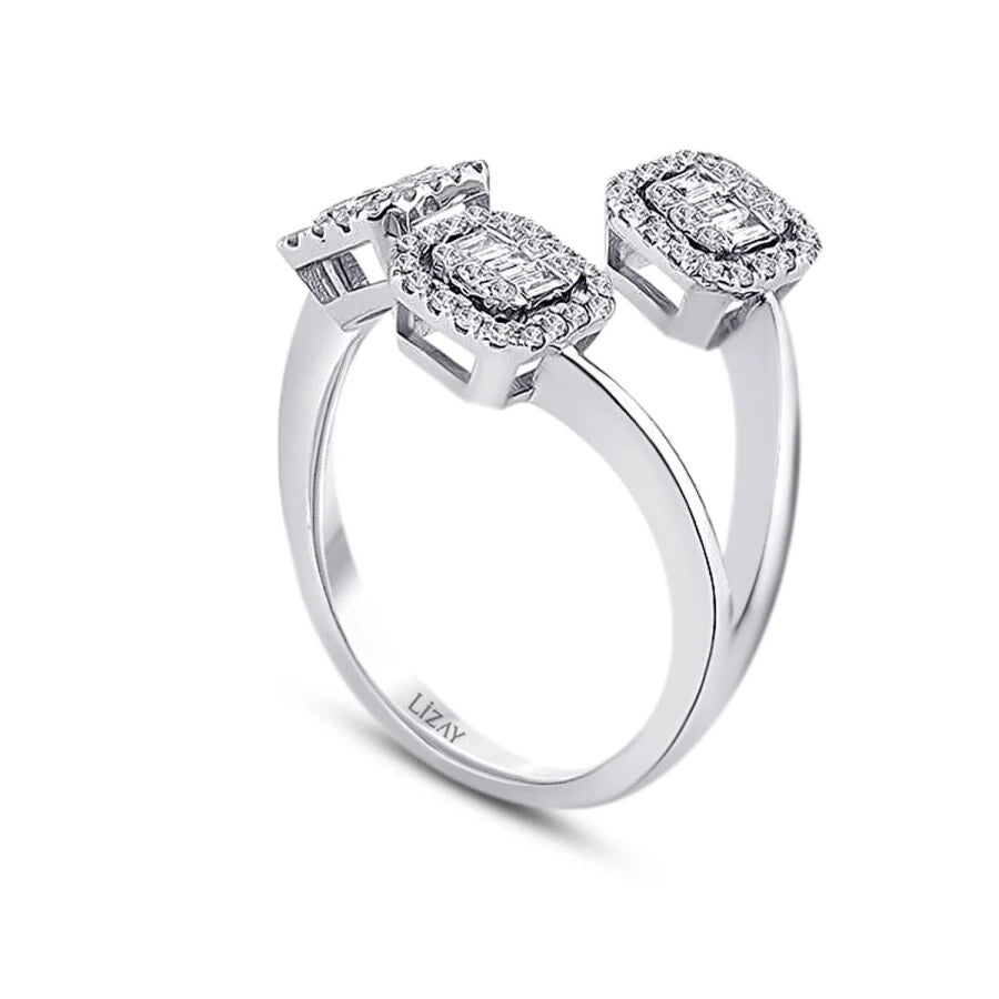 0.51 ct. Diamant Baguette Ring