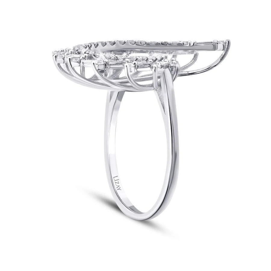 0.93 ct. Diamant Baguette Ring