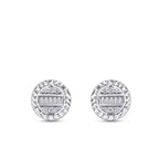 0.20 ct. Diamant Baguette Ohrringe