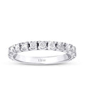 0.50 ct. Diamant Halb-Eternity Ring