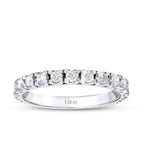 0.50 ct. Diamant Halb-Eternity Ring