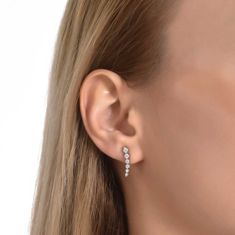 0.43 ct. Diamant Trend Ohrringe