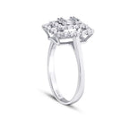 0.08 ct. Diamant Baguette Ring