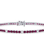 3.92 ct. Diamant Rubin Armband