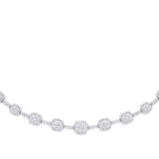 3.85 ct. Diamant Trend Halskette