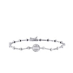0.16 ct. Diamant Baguette Armband
