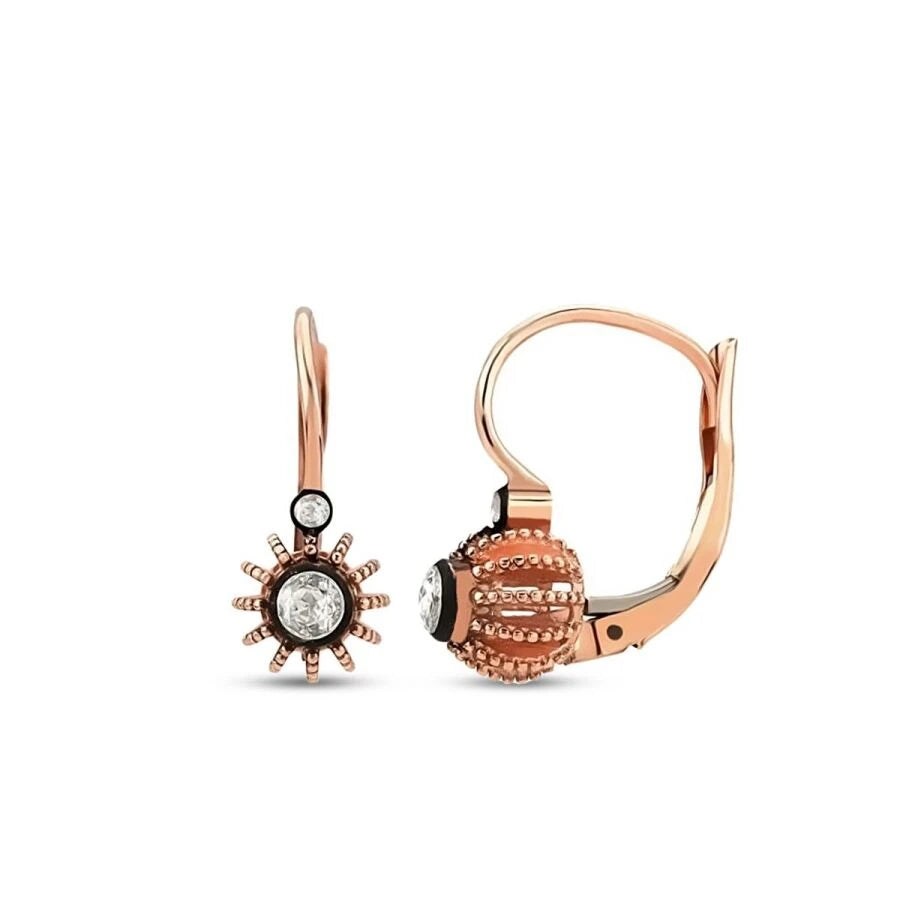 0.23 ct. Diamant Solitär Ohrringe