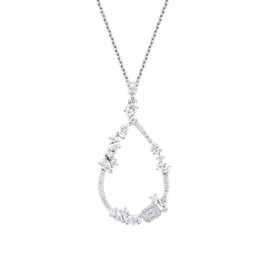 0.96 ct. Diamant Trend Halskette