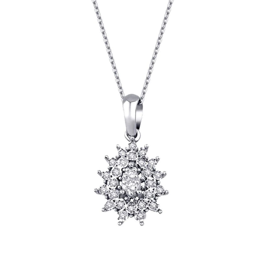 0.09 ct. Diamant Trend Halskette