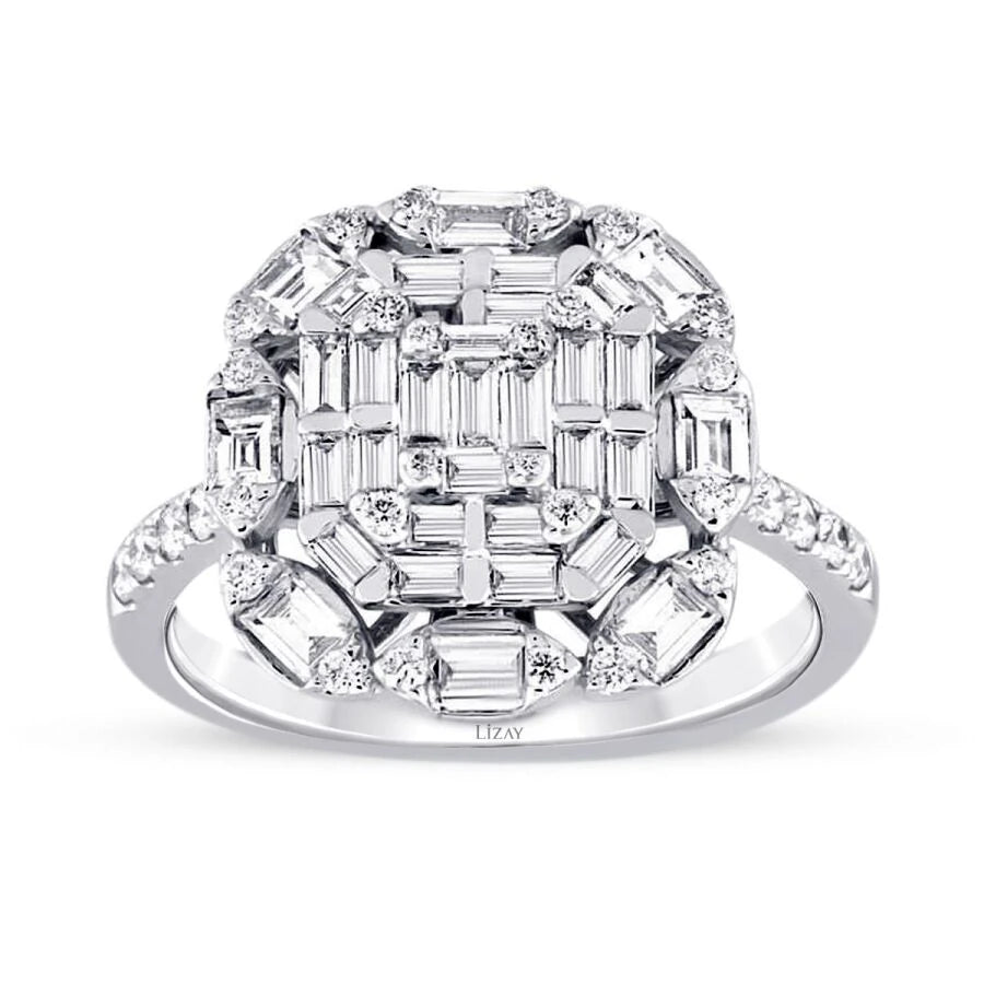 1.17 ct. Diamant Baguette Ring