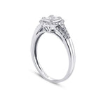 0.43 ct. Diamant Baguette Ring