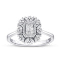 0.40 ct. Diamant Baguette Ring