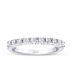 0.34 ct. Diamant Halb-Eternity Ring