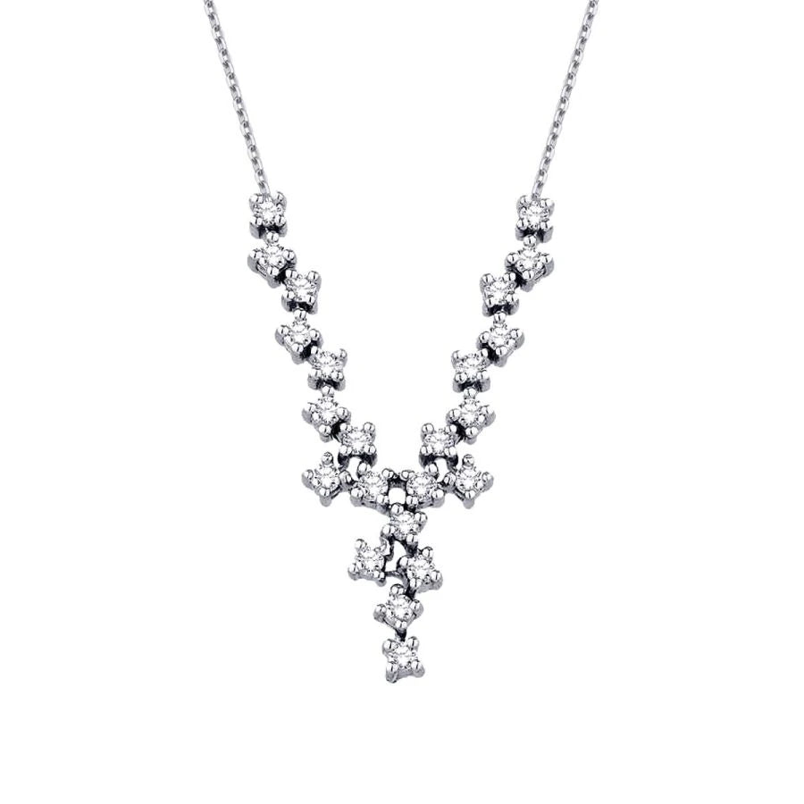 0.42 ct. Diamant Trend Halskette