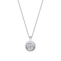 0.29 ct. Diamant Baguette Halskette