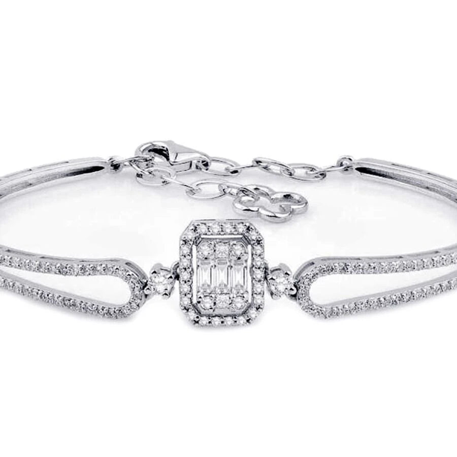 1.16 ct. Diamant Baguette Armreif