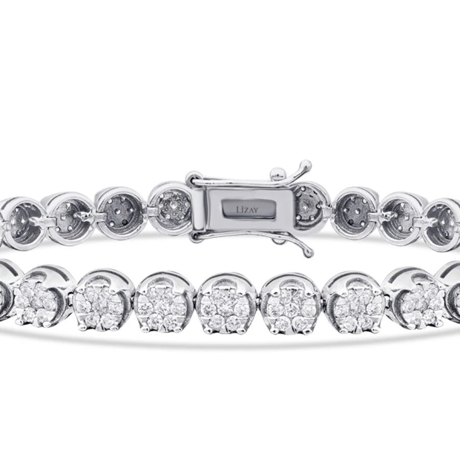 2.20 ct. Diamant Tennis Armband