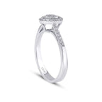0.20 ct. Diamant Herz Ring