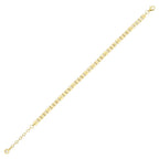 Gold Armband mit Münzdesign