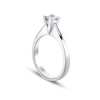 0.25 ct. Diamant Rund Solitär Verlobungsring