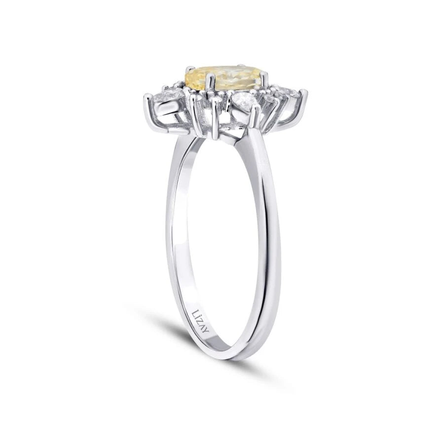 2.04 ct. Diamant Fantasie Ring