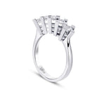 1.00 ct. Diamant Fünf-Stein Ring
