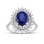 2.23 ct. Diamant Saphir Ring