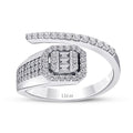0.58 ct. Diamant Baguette Ring