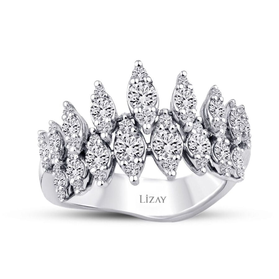 0.93 ct. Diamant Aurora Ring