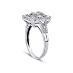 0.67 ct. Diamant Baguette Ring