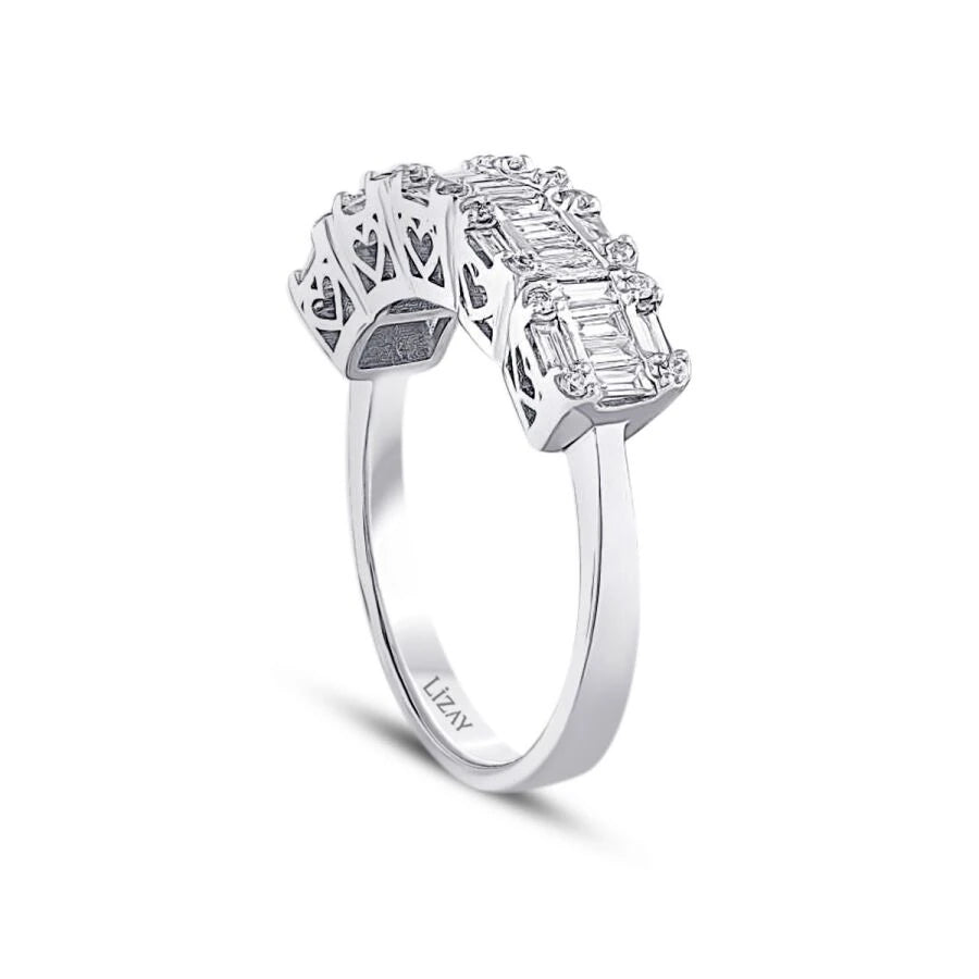 0.60 ct. Diamant Baguette Ring