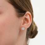 0.20 ct. Diamant Baguette Ohrringe