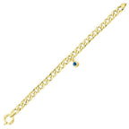 Gold Böses Auge Ketten Armband