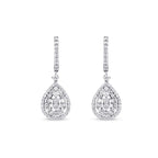 1.39 ct. Diamant Baguette Ohrringe