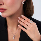 0.74 ct. Diamant Trend Ohrringe