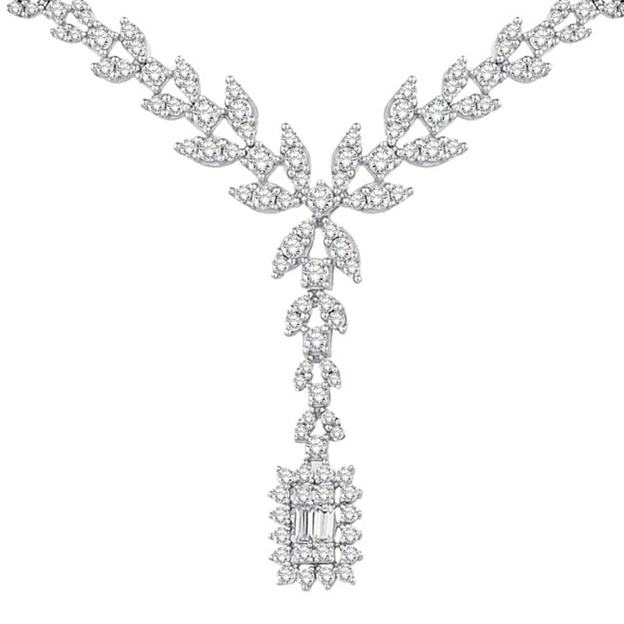 Gold Baguette Halskette