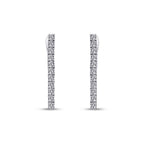 1.63 ct. Diamant Tennis Ohrringe