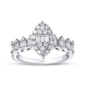0.80 ct. Diamant Baguette Ring