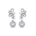 0.88 ct. Diamant Baguette Ohrringe