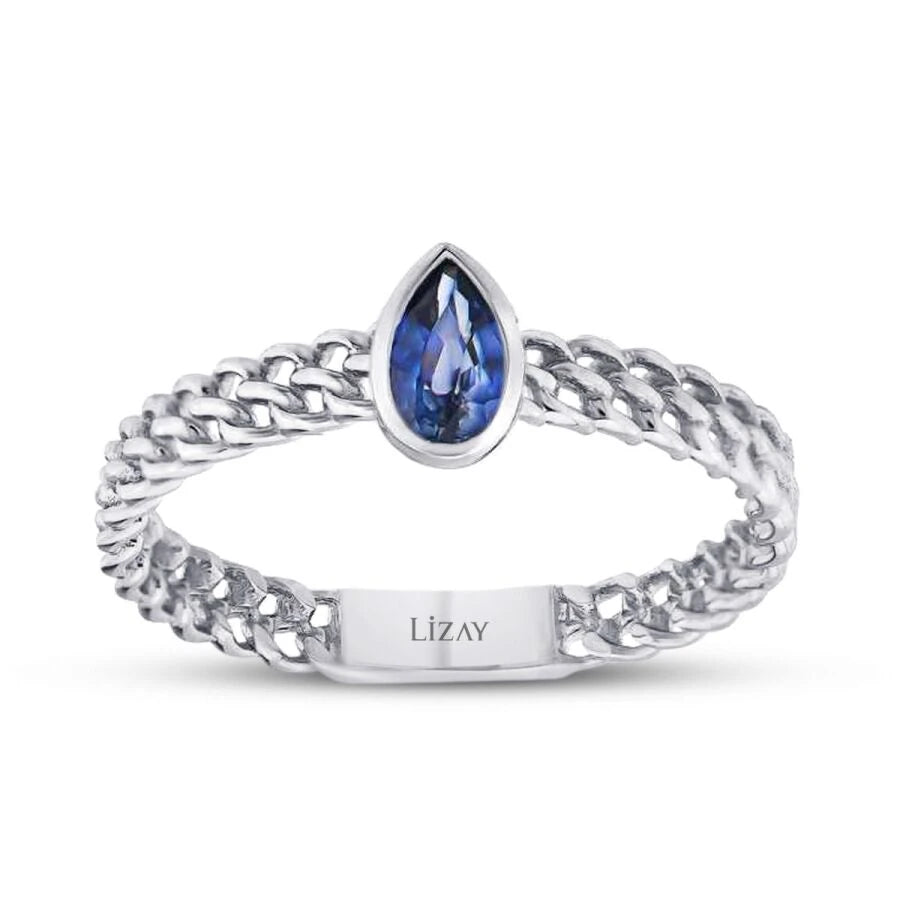 0.25 ct. Saphir Ring